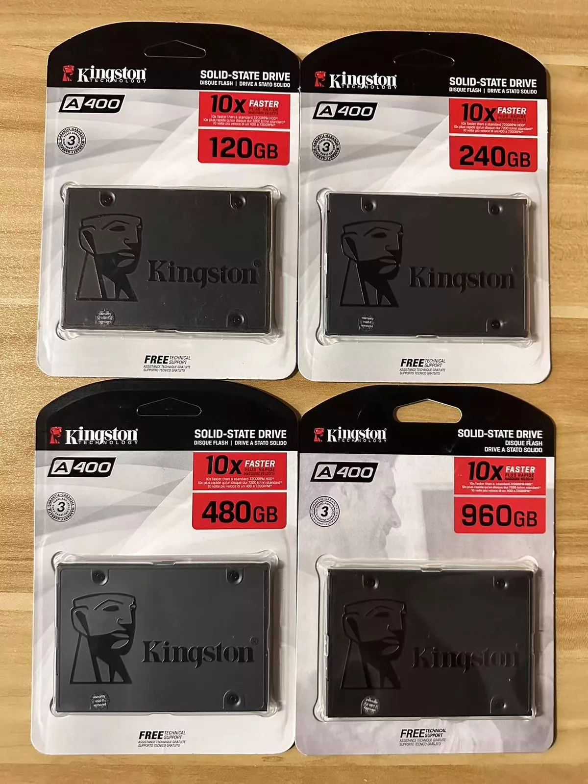 Kingston A400 SSD 2.5 120GB 240GB 480GB 960GB SATA III Solid State Drive 500MB