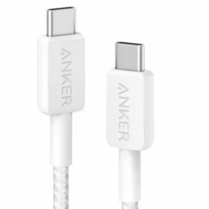 ANKER cable 322 USB-C to USB- C White braided