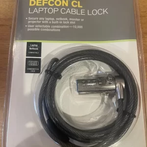 Combination Cable locck 6.5 feet long top