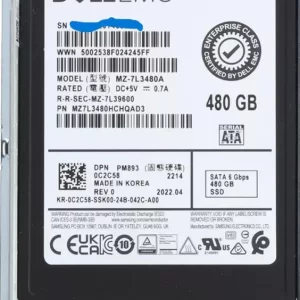 Dell 480GB 6Gbps SATA MU TLC 2.5'' SSD KIT