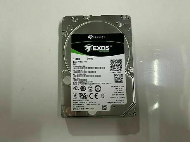 Disco Duro Seagate Exos 10E2400 1.8TB SAS 12Gb/s 10K RPM 2.5" - ST1800MM0129