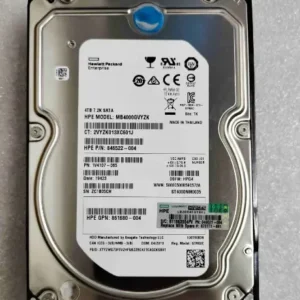 HPE 4TB 7.2K SATA 6G 3.5" SC Midline HDD Hard Drive