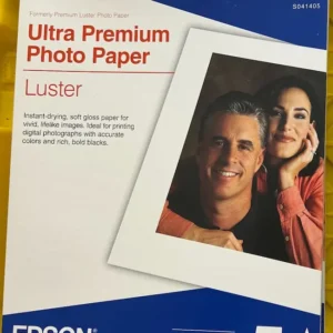 Epson Ultra Premium Photo (Luster) Inkjet Paper 8.5x11 50 Sheets S041405 (1)