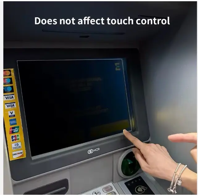 Filtro de Privacidad Premium para Pantallas Industriales y Cajeros Automáticos (ATMs) - Imagen 4