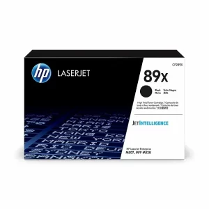 HP 89X LaserJet Toner Cartridge - Black (CF289X)