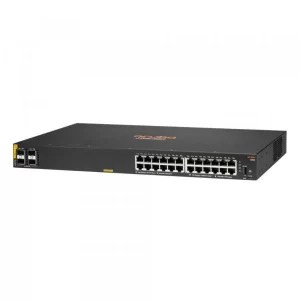 JL677A - Aruba 6100 24G Class4 PoE 4SFP+ 370W Switch