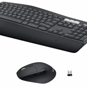Logitech MK850 Combo de teclado y mouse inalámbricos para Windows black