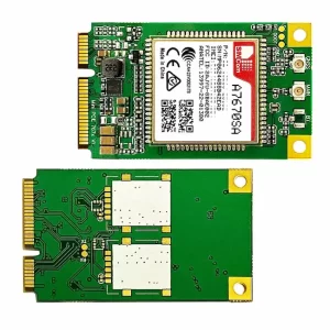 SIMCOM A7670 4g LTE Cat1 module A7670SA mini PCIE front bottom (1)