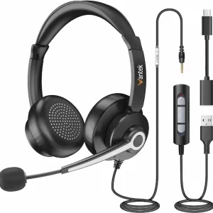 Wantek Headsets USB 3.5mm (1)