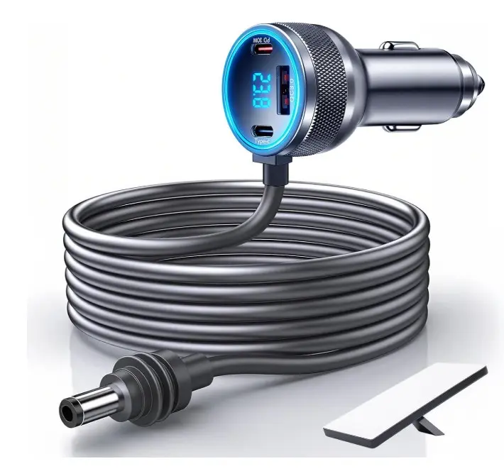 Cable Adaptador de Corriente 12V/24V para Starlink Mini (Vehículos)