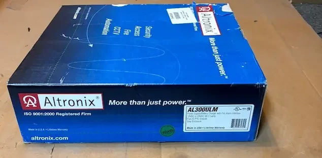 ALTRONIX AL300ULM POWER SUPPLY/CHARGER 5 Outputs, 12/24VDC@2.5A