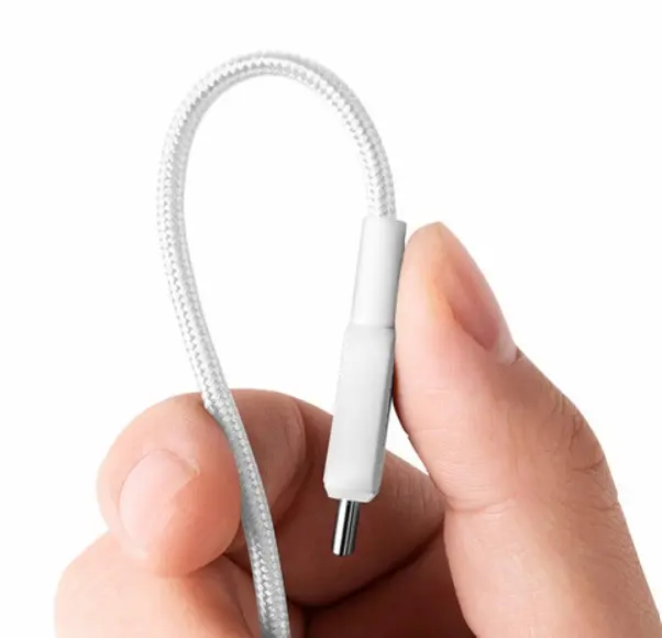 ANKER cable 322 USB-C to USB- C White braided - Imagen 4
