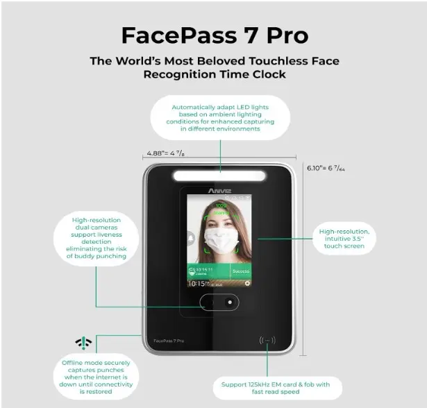 ANVIZ Time Clocks - Imagen 8