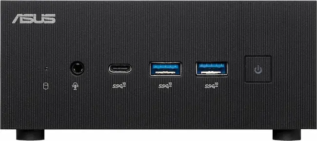 Vista posterior ASUS ExpertCenter PN64