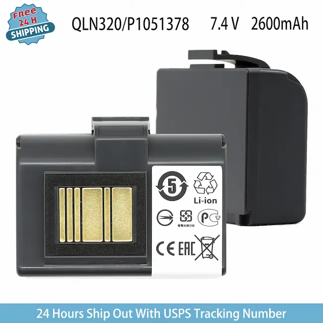 Battery generic P1051378 For Zebra Printer