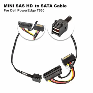 SAS Mini-SAS HD (SFF-8643) para Servidores Dell PowerEdge