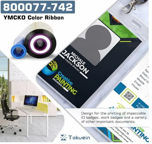 Cinta YMCKO 800077-742 - Imagen 6