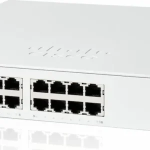 Vista frontal del Cisco Catalyst 1200-16T-2G