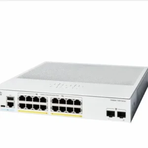 Vista principal del producto Cisco switch Catalyst C1000-16FP-2G-L.
