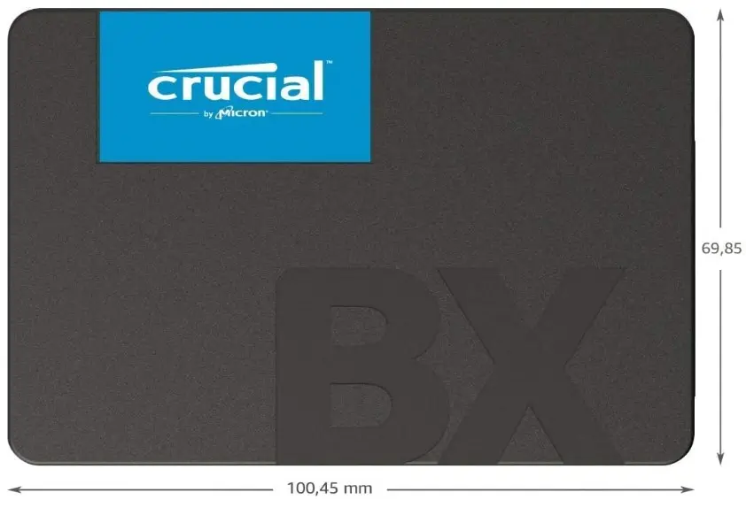 Disco Estado Sólido SSD Crucial BX500 2.5" SATA III Workstation - Imagen 7