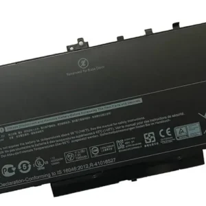 Vista inferior de la batería Dell Latitude E7270 E7470 Battery main