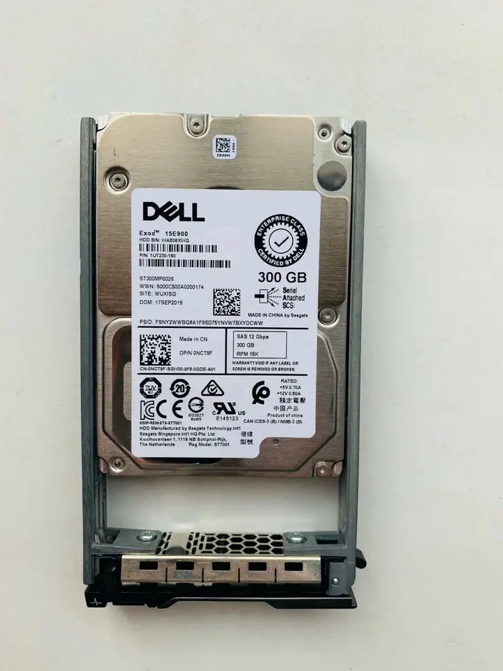 Disco Duro Dell 300GB 15K SAS 12Gbps 2.5" G13 NCT9F