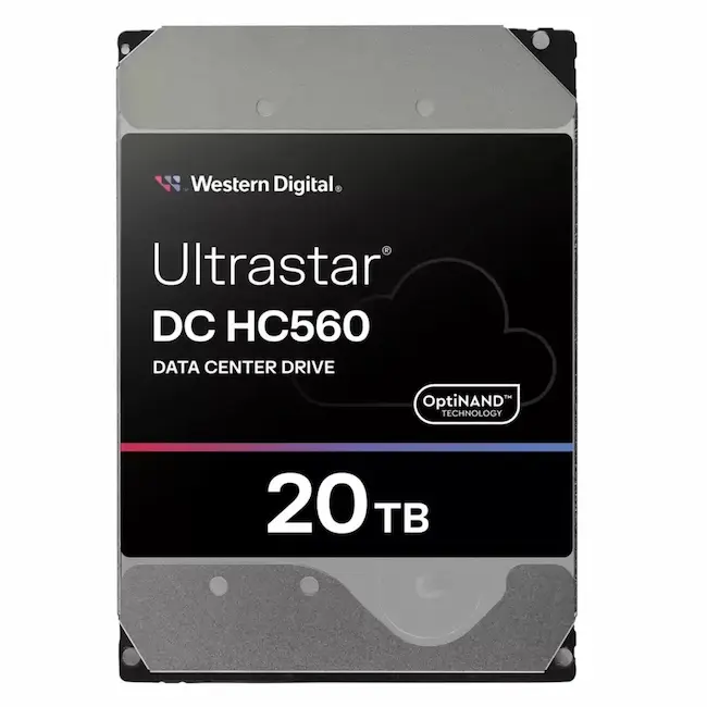 Muestra una carátula generica del grupo WD DC HC560 20TB