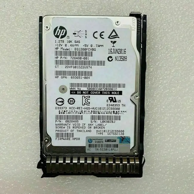 disco HP 726480-001 718162-B21 718292-001 1.2TB top