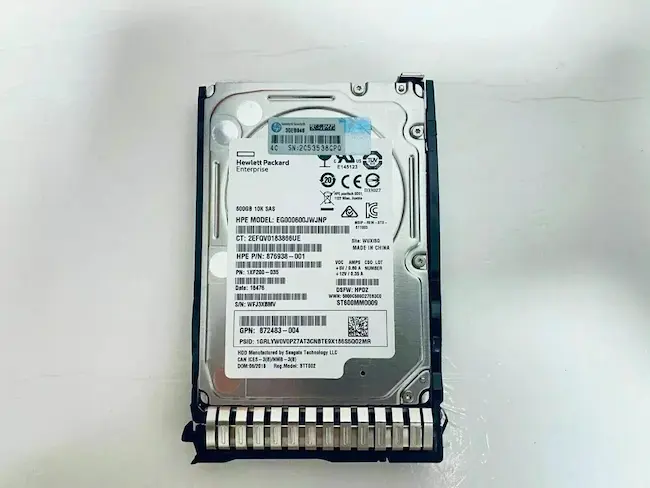 Disco Duro HPE 600GB SAS 12G 10K SFF SC (872477-B21)
