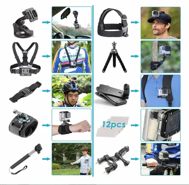DJI Osmo Action 5 Pro Combo estándar accesorios 2