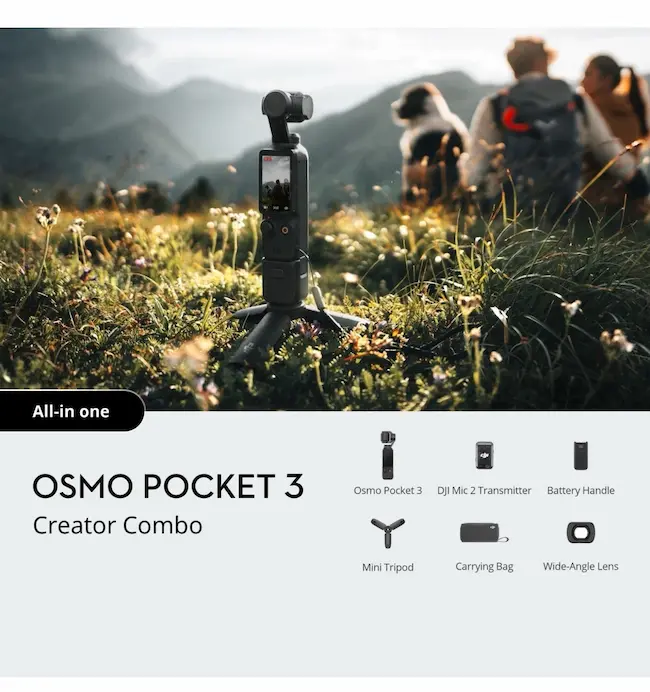 DJI OSMO POCKET 3 CREATOR COMBO - Imagen 5