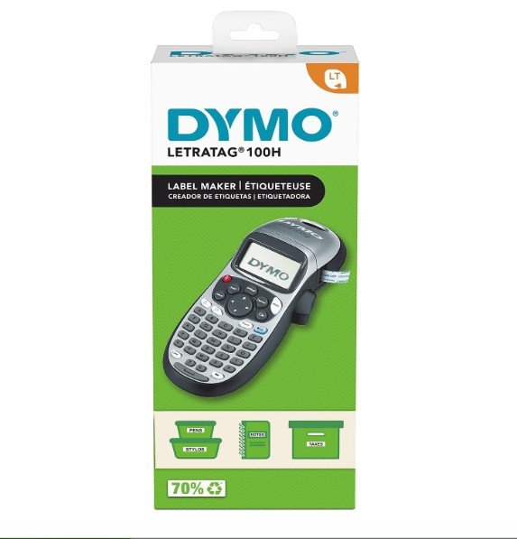 Rotuladora Portátil DYMO LetraTag LT-100T