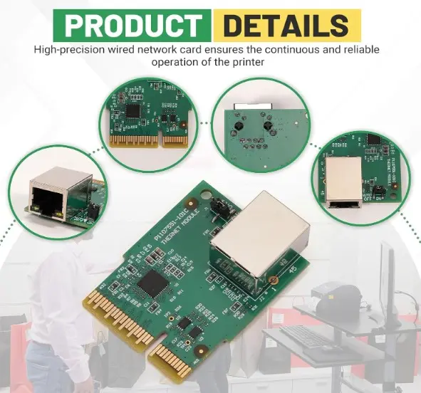 Módulo Ethernet P1112640-015 para impresoras Zebra - Imagen 7