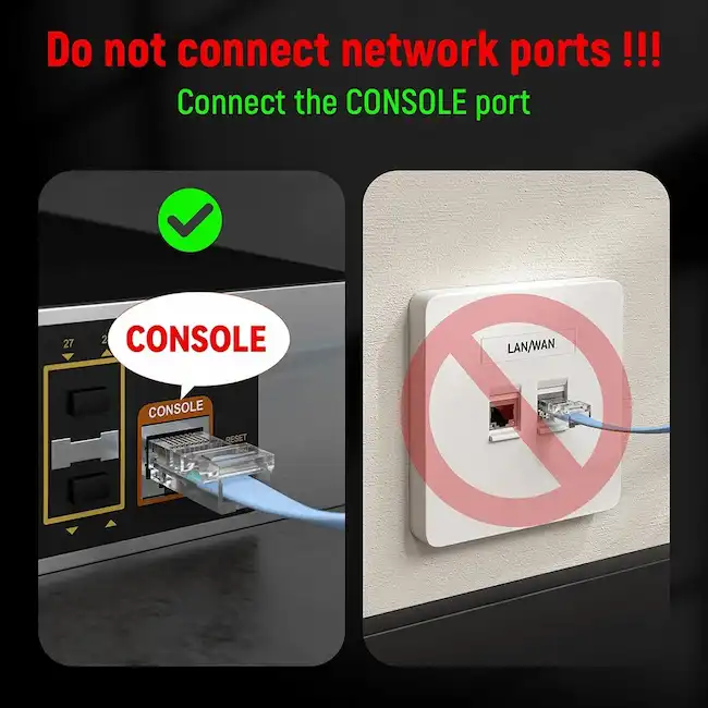 USB to RS232 Serial to RJ45 CAT5 Console Adapter Cable for Cisco Routers FTDI - Imagen 6