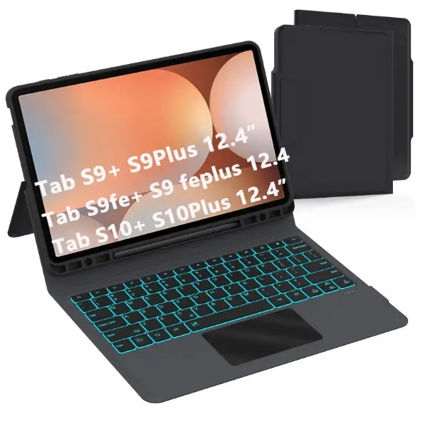 Vista del unda Teclado Samsung Galaxy Tab S10+ S9+