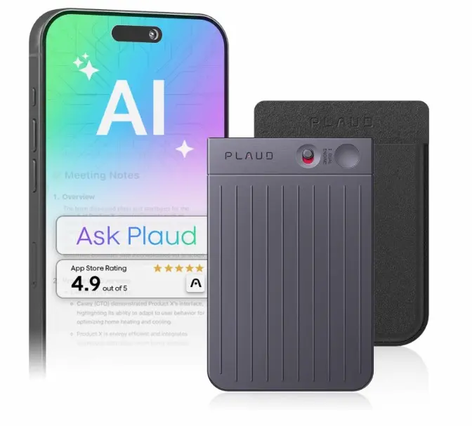 Grabadora de voz PLAUD Note AI