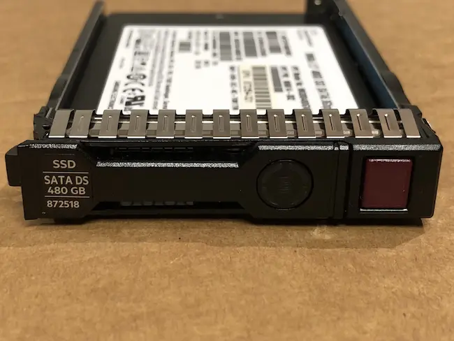 HPE 480GB 832454-001 832414-B21 872518-001 front