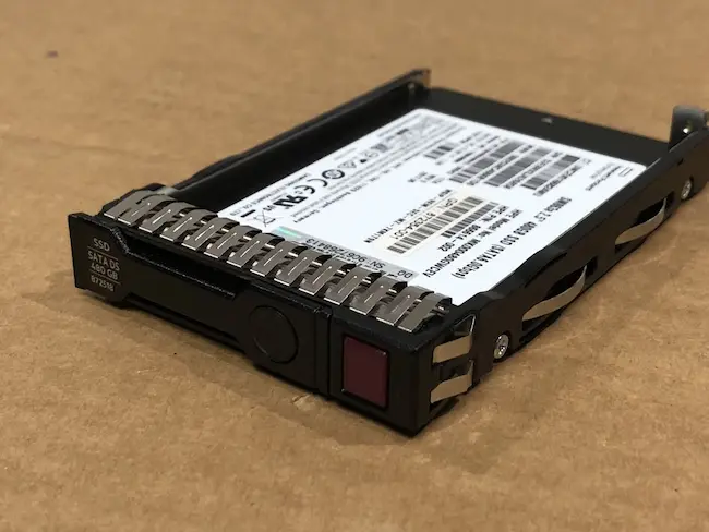 HPE 480GB 832454-001 832414-B21 872518-001 side