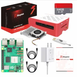 iRasptek Kit de inicio para Raspberry Pi 5 Contenido
