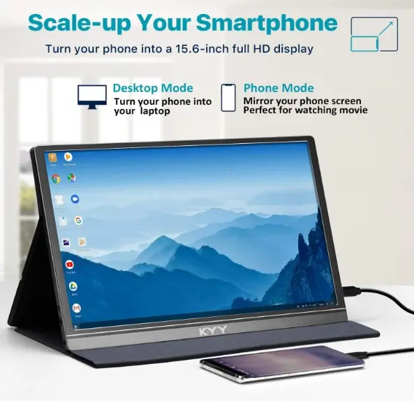 KYY Monitor portátil de 15.6 pulgadas - Imagen 15