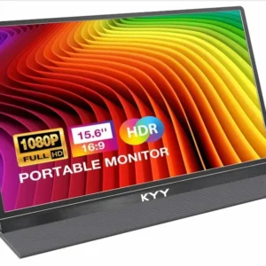 KYY Monitor portátil de 15.6 pulgadas