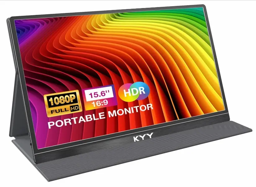 KYY Monitor portátil de 15.6 pulgadas