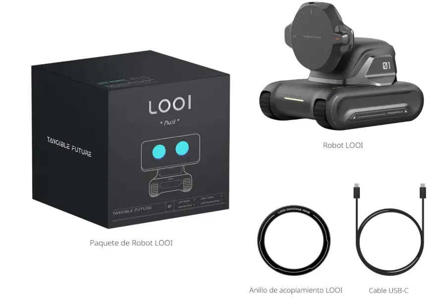 LOOI Robot-Space contenido de caja