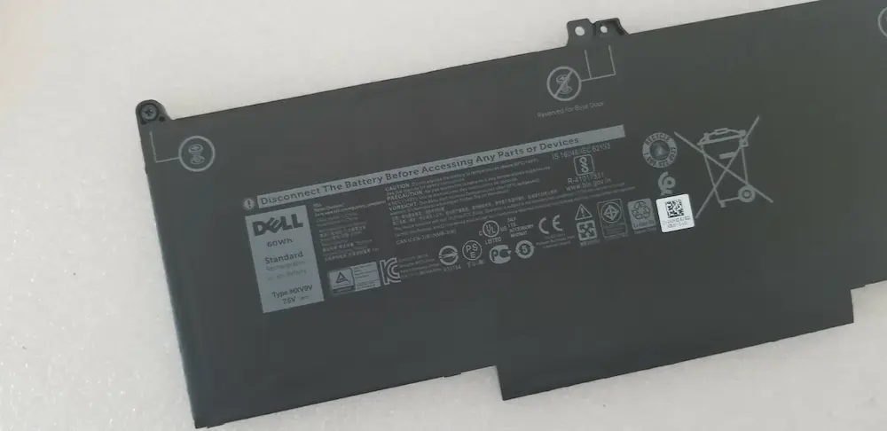 MXV9V Battery Dell Latitude 60Wh imagen de la etiqueta del producto Dell
