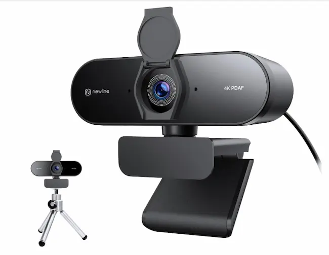 N newline Cámara web 4K con tripode