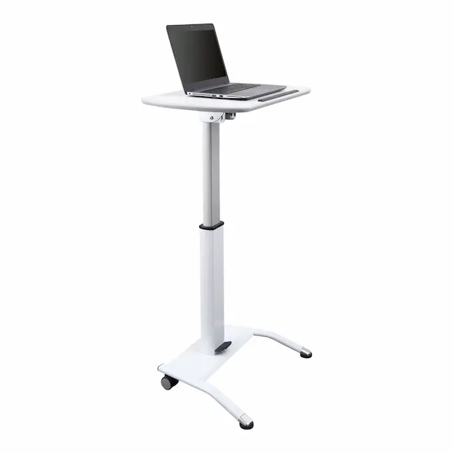 Podium Móvil y Atril para Laptop con Altura Ajustable