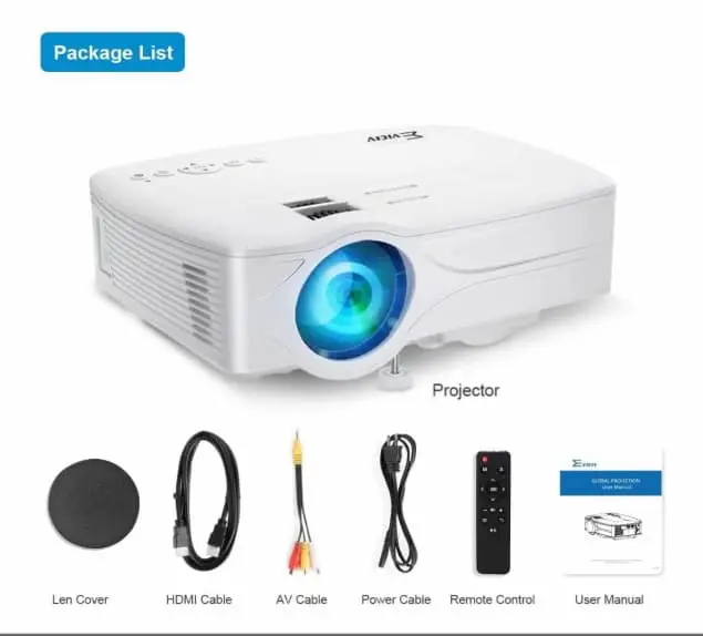 Proyector WiFi para computadora portátil Flyer 3