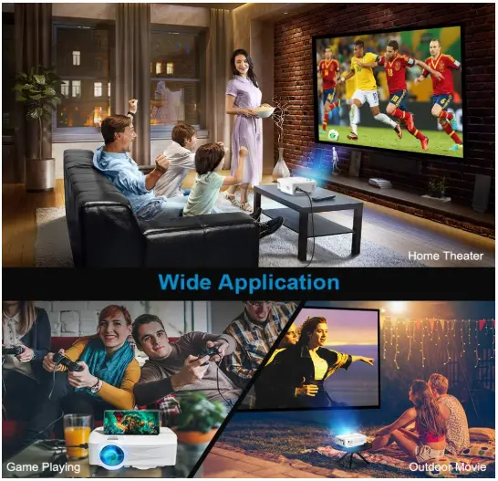 Proyector WiFi para computadora portátil Flyer 7