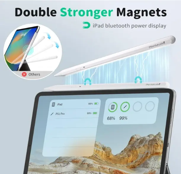 PS1-Pro Stylus Pen for Apple iPad 2018-2025 - Imagen 8