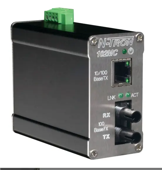 Red Lion N-TRON 102MC 10-100BaseTX a 100BaseFX